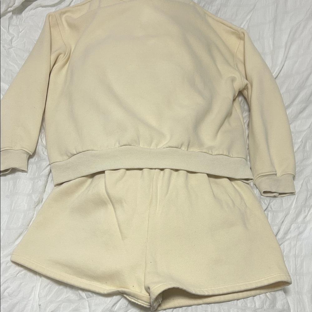 Cream Women's Lounge Set - Picture 3 of 3